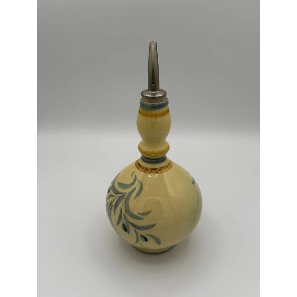 Vintage Barocco Valbone Oil Dispenser 9 Inch Tall Made In France